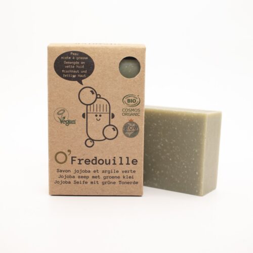 Fredouille - Green clay and jojoba oil soap, oily skin