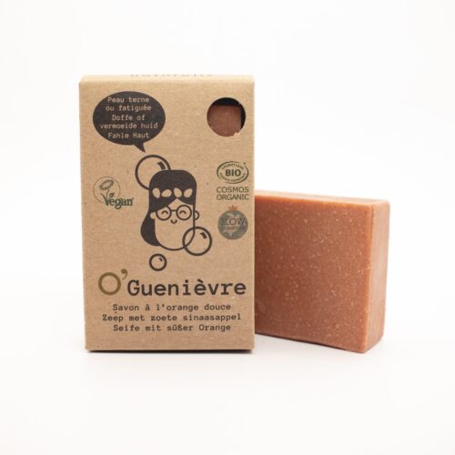 Guenievre - Organic soap with red clay and sweet almond oil