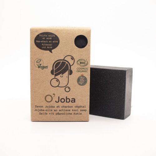 Joba - Face soap with vegetable charcoal, for blemish-prone skin