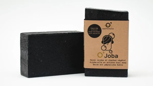 Joba - Face soap with vegetable charcoal, for blemish-prone skin