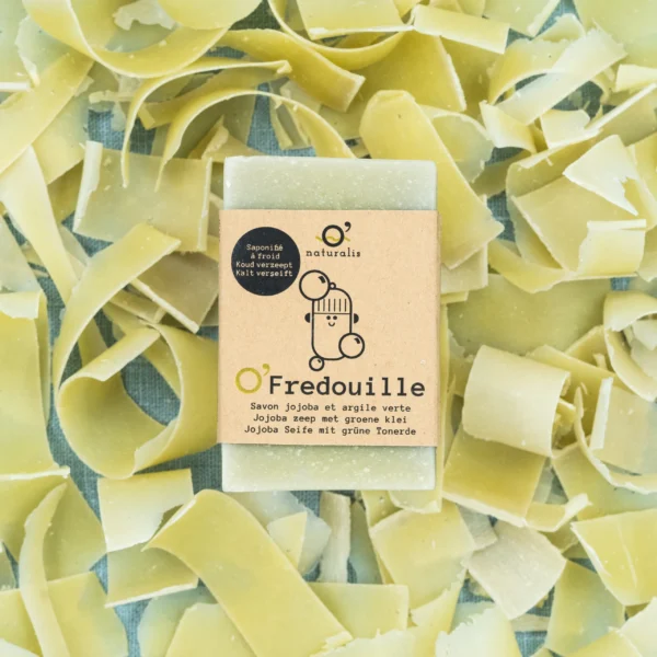 Fredouille - Green clay and jojoba oil soap, oily skin