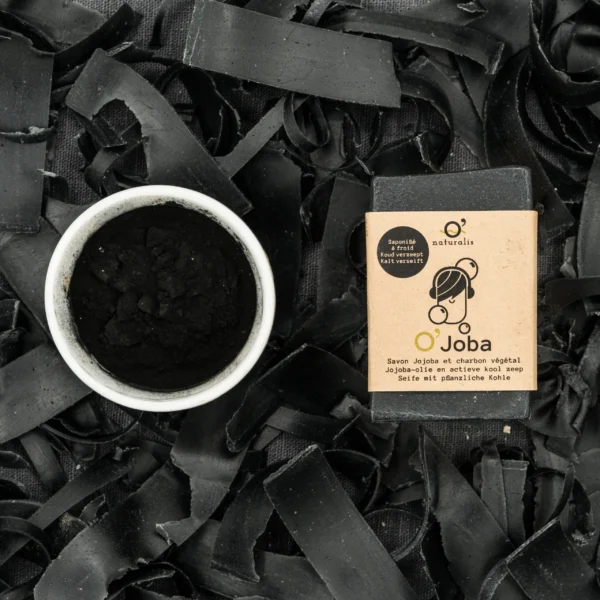 Joba - Face soap with vegetable charcoal, for blemish-prone skin