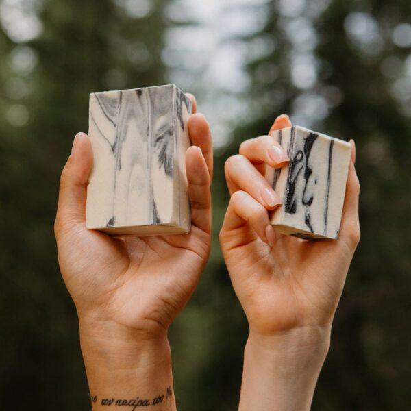 Fennel & Charcoal Soap Slabs