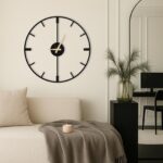 Clockline Minimalist - Modern Round Wall Clock