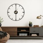 Clockline Minimalist - Modern Round Wall Clock