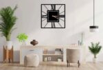 Roman Double Layer - Unique Modern Square Wall Clock