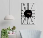 Sunburst Roman Oval - Rectangle Wall Clock Decor