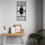 Floral Roman Rectangular - Rectangle Wall Clock Decor