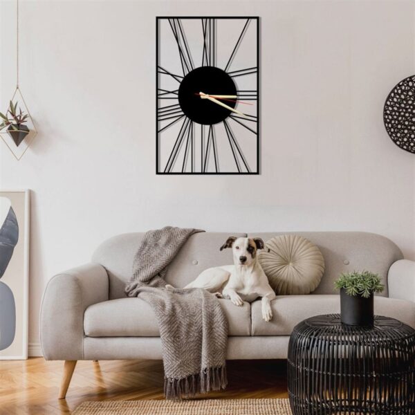 Sunburst Roman Oval - Rectangle Wall Clock Decor