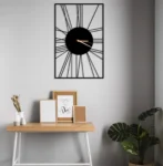 Sunburst Roman Oval - Rectangle Wall Clock Decor