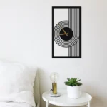 Retro Wave Frame - Rectangle Wall Clock Decor