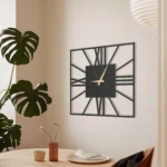 Roman Square Classic - Unique Modern Square Wall Clock