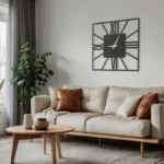 Roman Square Classic - Unique Modern Square Wall Clock