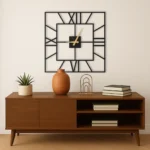 Roman Double Square - Unique Modern Square Wall Clock