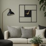 Contemporary Minimalist Frame - Unique Modern Square Wall Clock