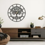 Tree of Life Large Clock - Modern Round Wall Clock