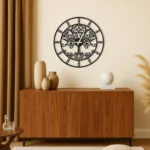 Tree of Life Large Clock - Modern Round Wall Clock