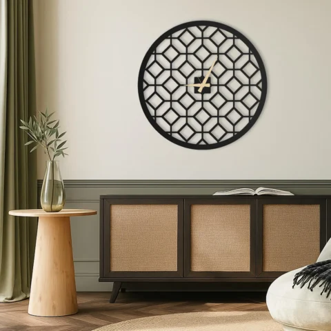 Minimal Classic Wall Clock - Modern Round Wall Clock