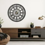 Big Ben Large Unique Wall Clock - Modern Round Wall Clock