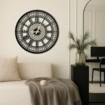 Big Ben Large Unique Wall Clock - Modern Round Wall Clock