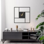 Contemporary Minimalist Frame - Unique Modern Square Wall Clock