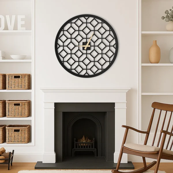 Minimal Classic Wall Clock - Modern Round Wall Clock