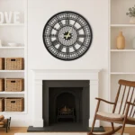 Big Ben Large Unique Wall Clock - Modern Round Wall Clock